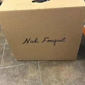 Nick Fouquet | Accessories | Nick Fouquet Navy Blue Suede 